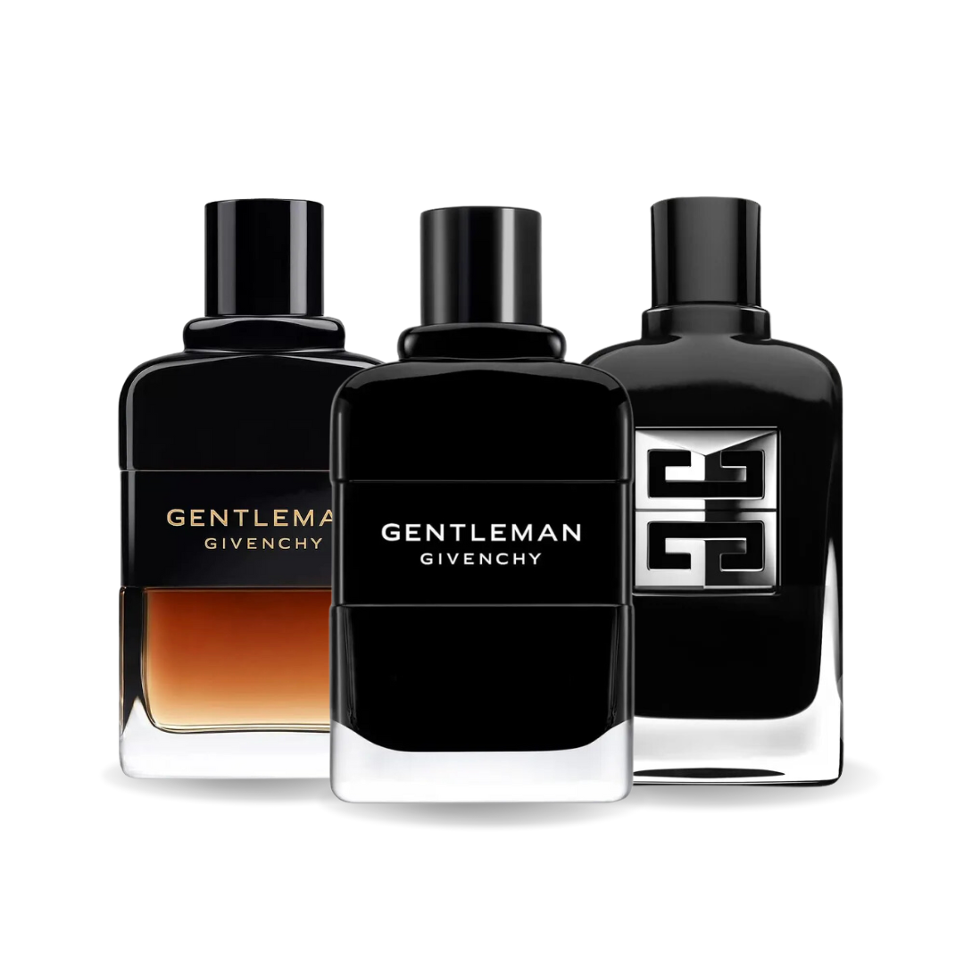 SET DE 3 PARFUMURI GENTLEMAN, GENTLEMAN RESERVE, GENTLEMAN SOCIETY 100ML  Research SADA Gentleman perfume sets Dedique alguns minutos para melhorar os resultados